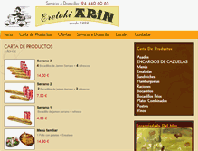 Tablet Screenshot of erretokiarin.com